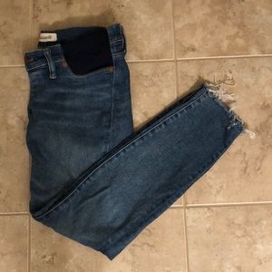 Made well Maternity side panel skinny jeans